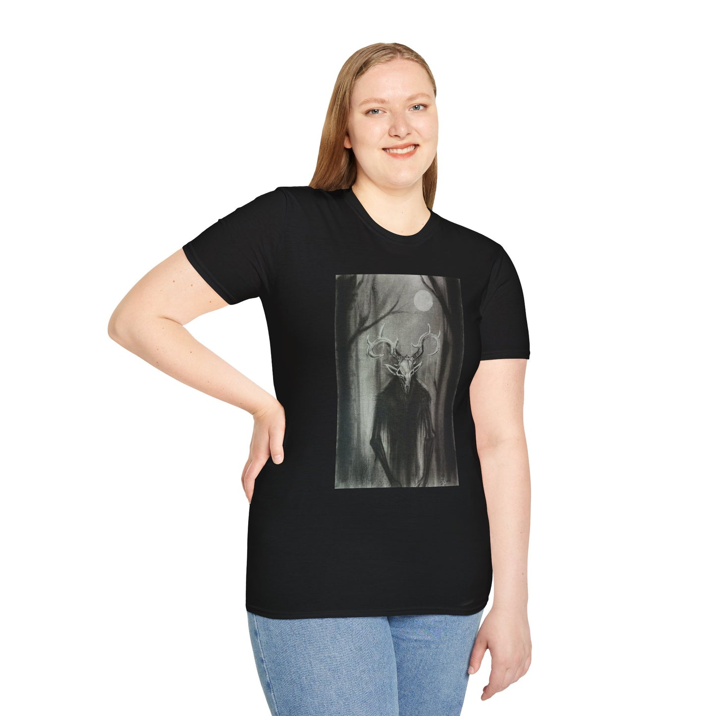 Wendigo Crytpid T-Shirt Spooky Horror Unisex Tee Goth Clothing