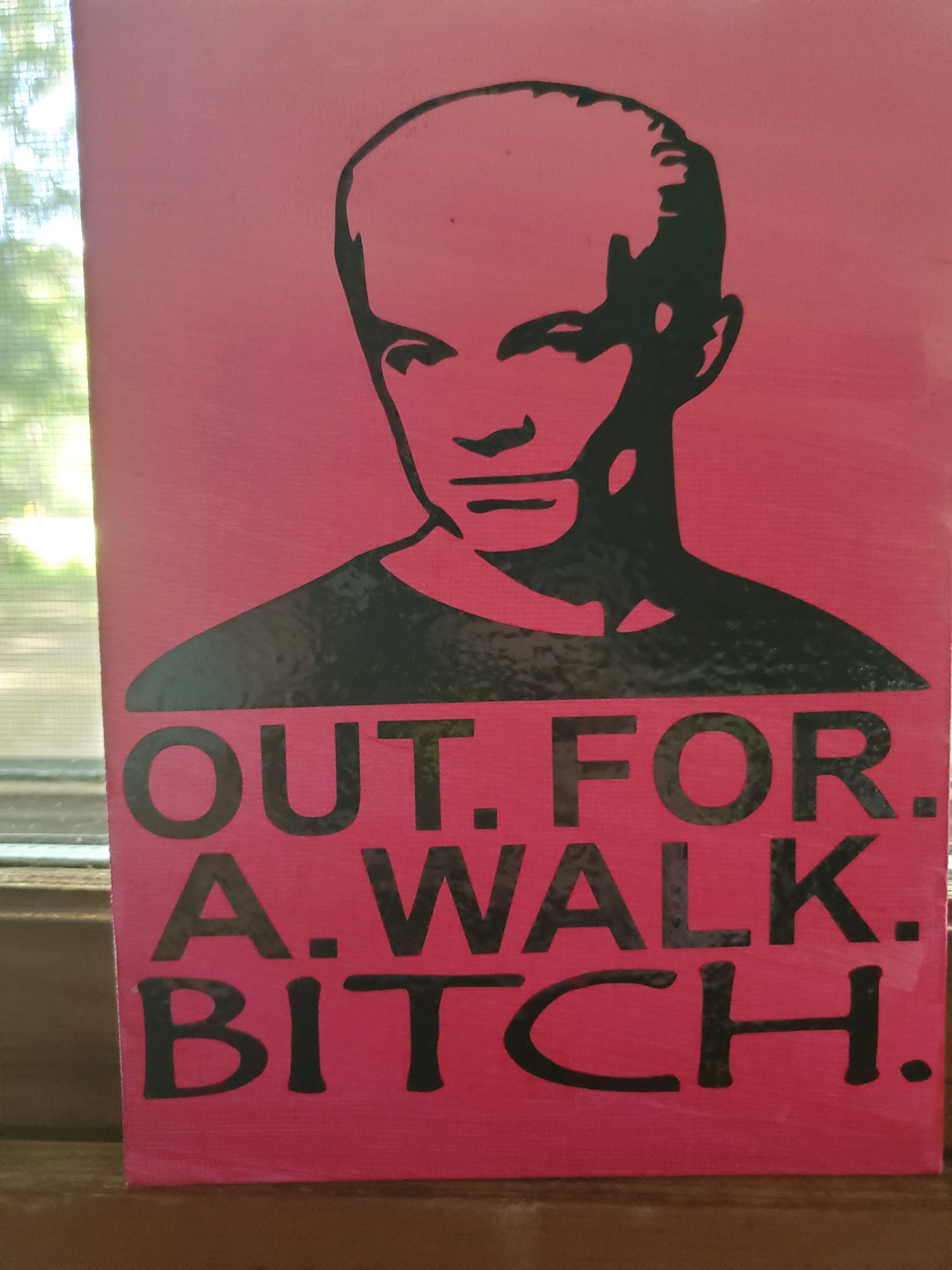 Spike Buffy Walk Bitch Canvas Art Wall Hanging Home Decor Horror True Crime