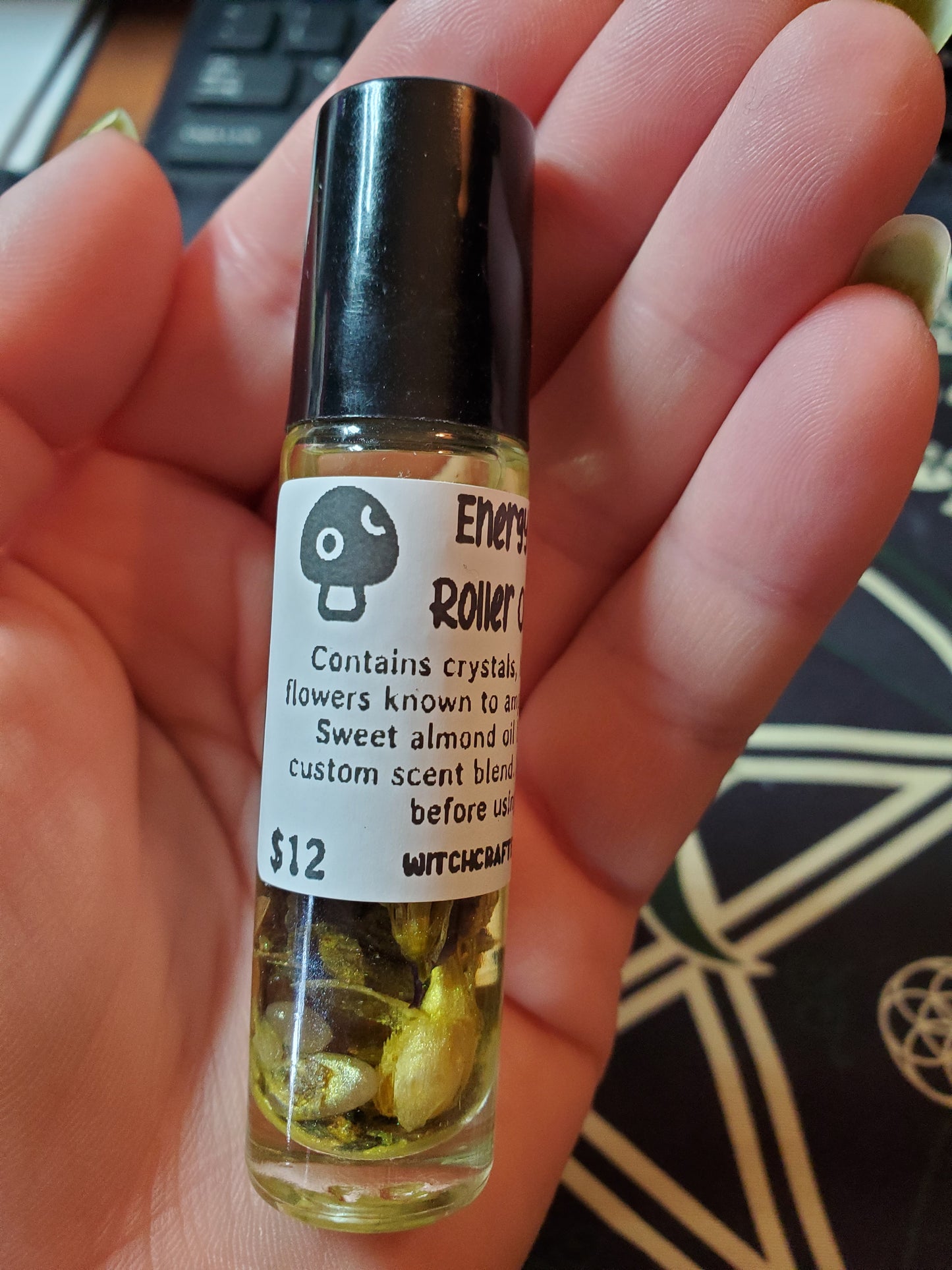 Energy Roller Oil Perfume Holistic Health Beauty Large