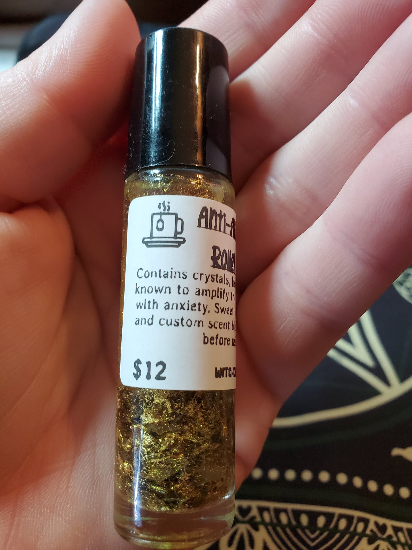 Anti-Anxiety Roller Oil Perfume Holistic Health Beauty Large