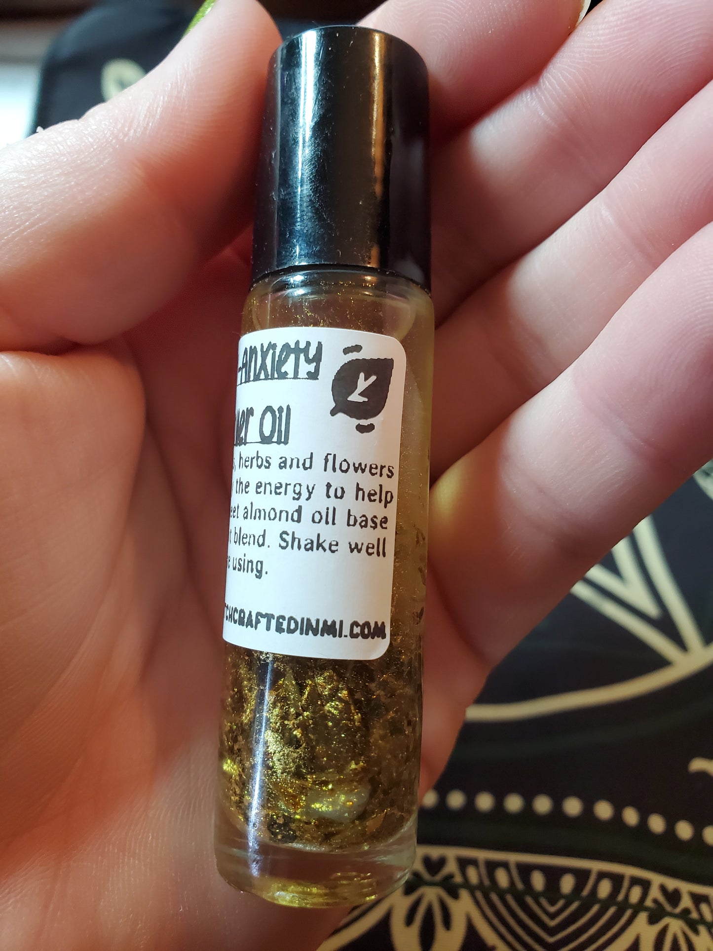 Anti-Anxiety Roller Oil Perfume Holistic Health Beauty Large