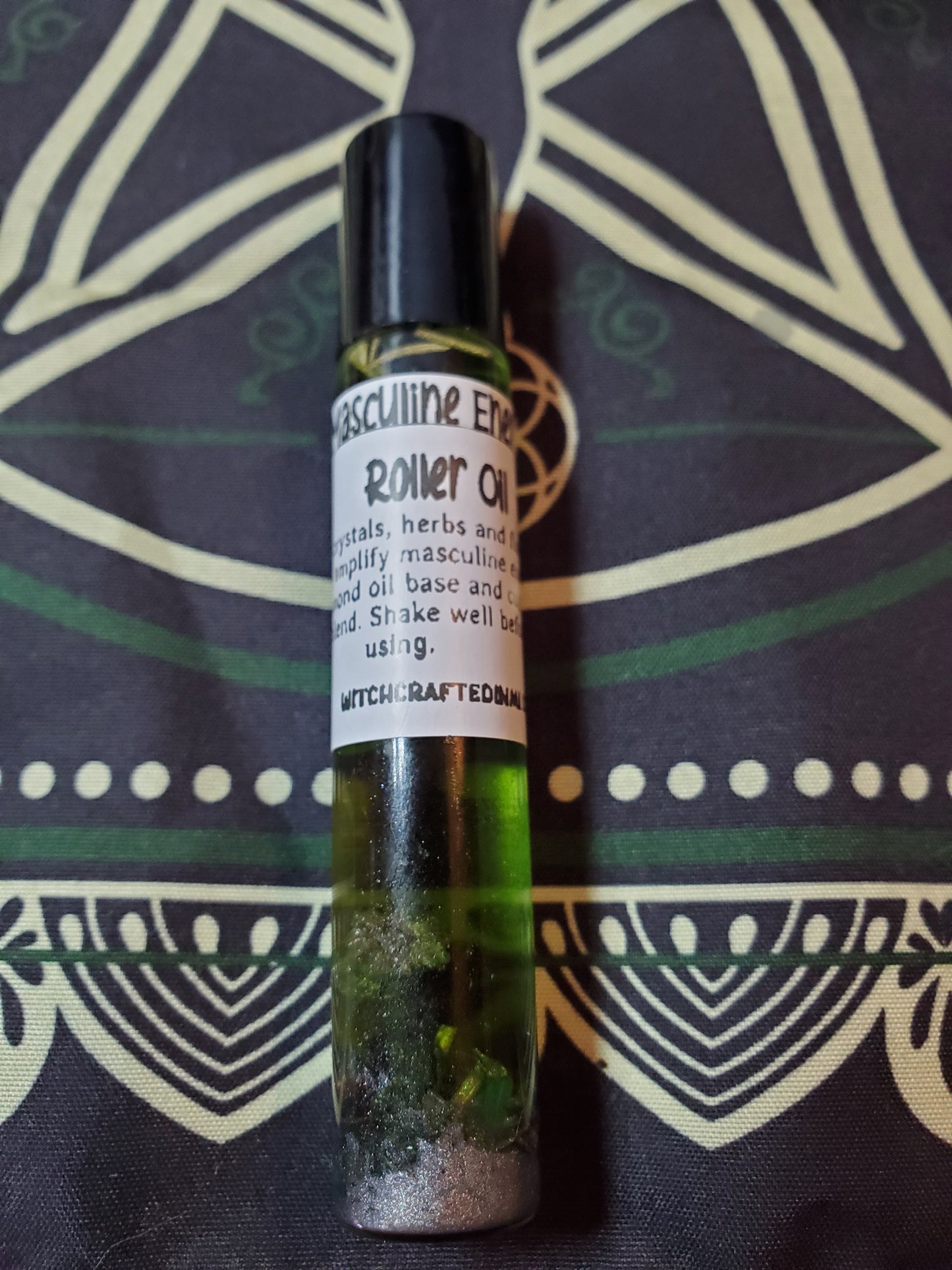 Masculine Energy Roller Oil Perfume Holistic Health Beauty Large
