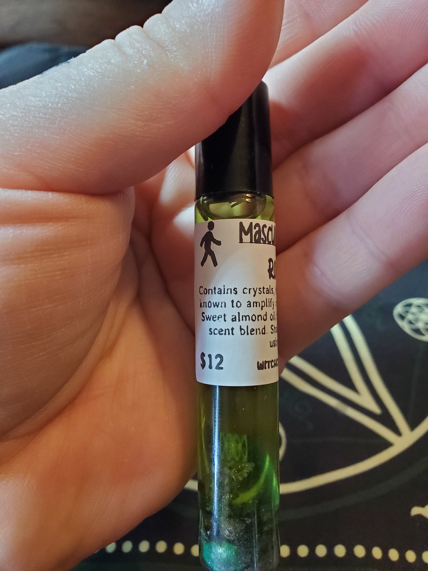 Masculine Energy Roller Oil Perfume Holistic Health Beauty Large