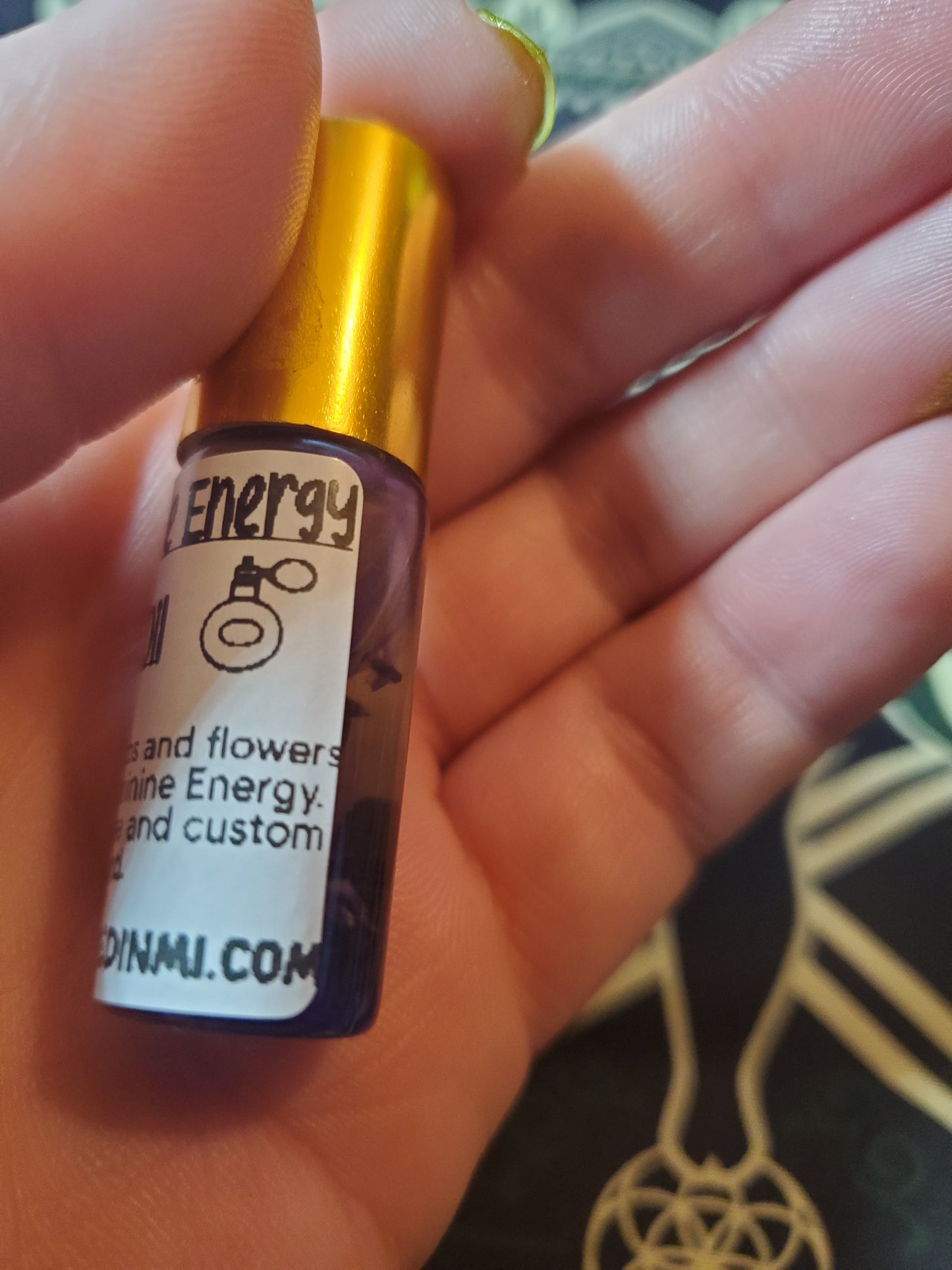 Divine Feminine Energy Roller Oil Perfume Holistic Health Beauty Small