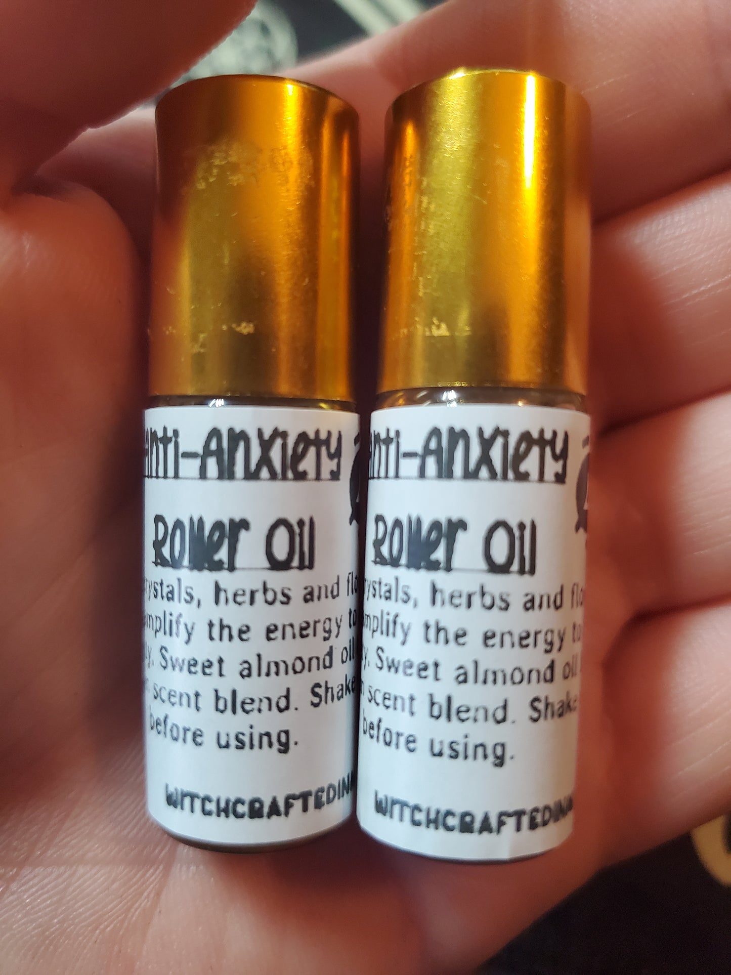 Anti-Anxiety Roller Oil Perfume Holistic Health Beauty Small