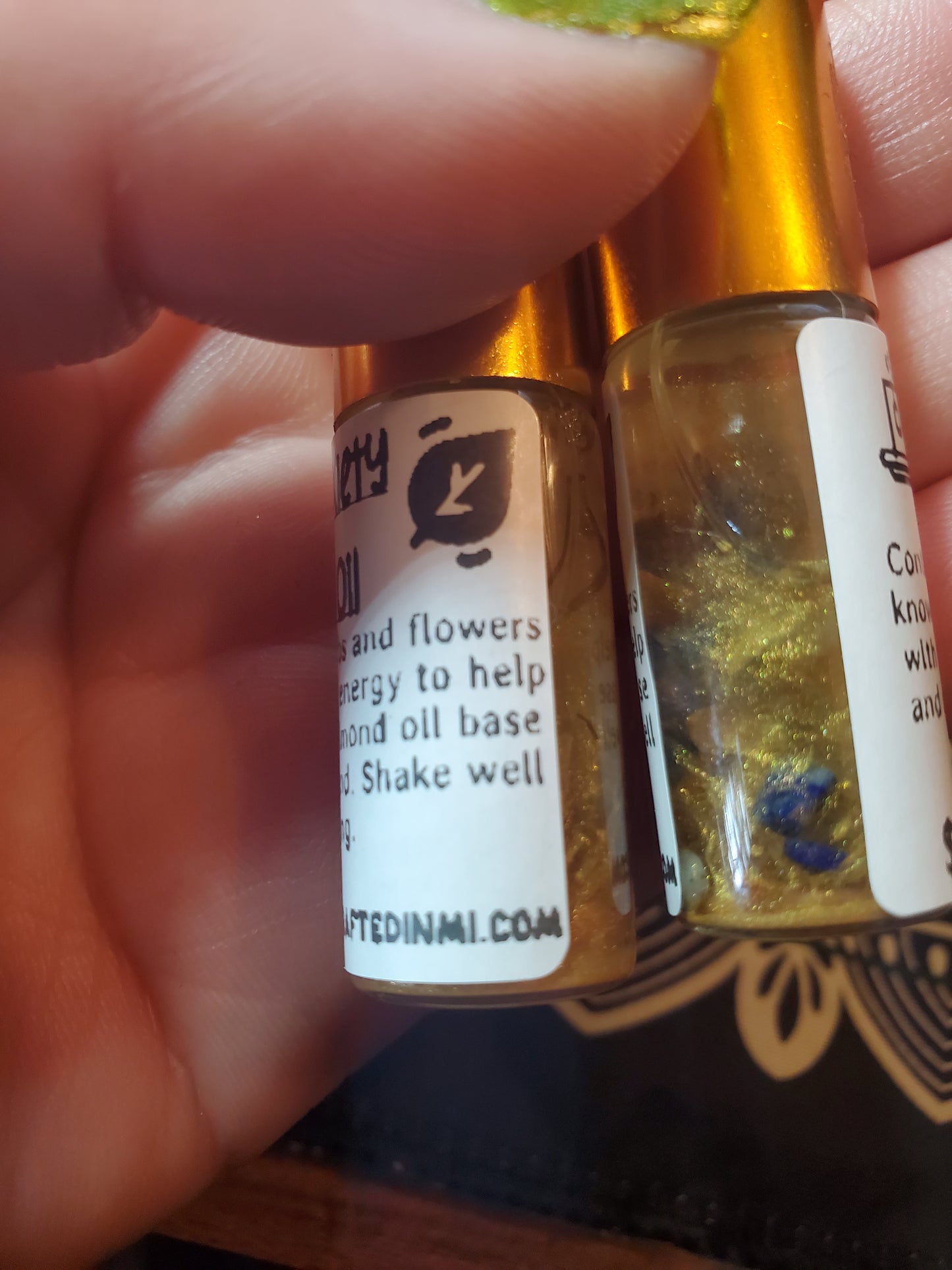 Anti-Anxiety Roller Oil Perfume Holistic Health Beauty Small