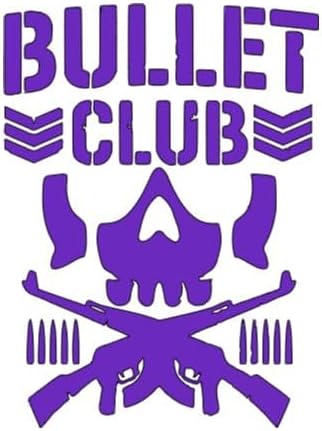 Bullet Club Vinyl Decal Sticker Halloween Horror Wrestling