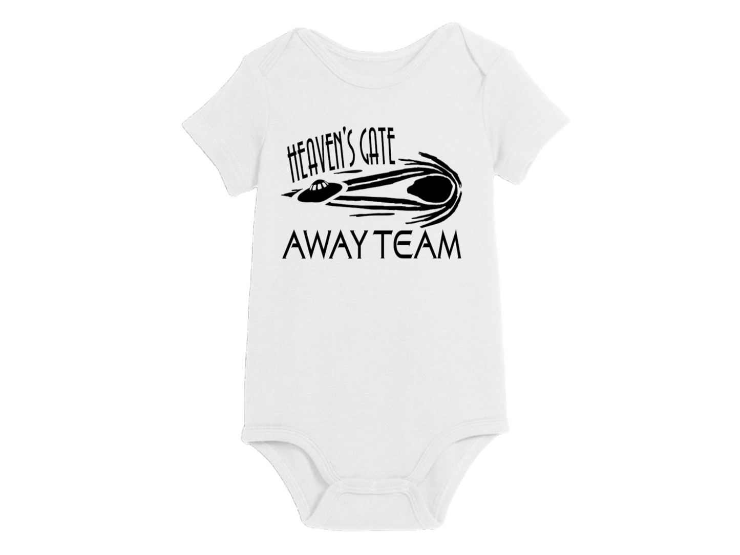 Heavens Gate Away Team True Crime Childrens Bodysuit Newborn 24 Months Horror Halloween