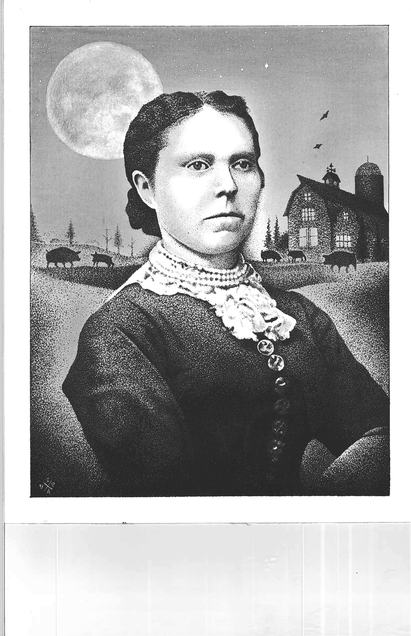 Belle Gunness Art Print True Crime Serial Killer Wall Hanging Home Decor