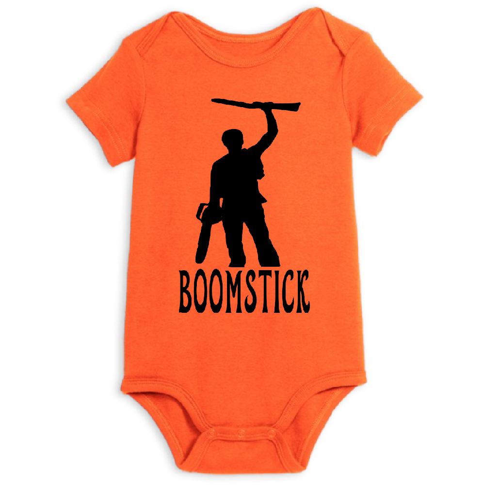 Evil Dead Boomstick Childrens Bodysuit Newborn 24 Months Horror Halloween