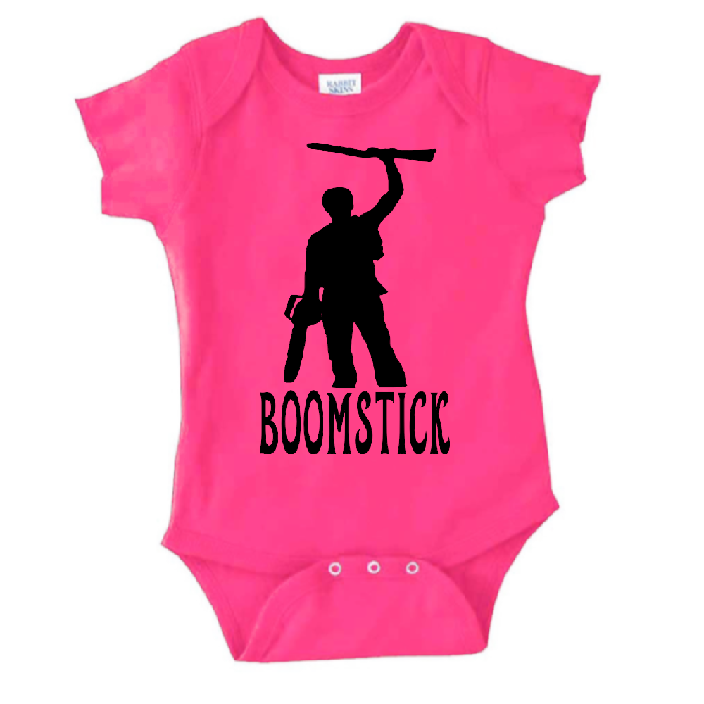 Evil Dead Boomstick Childrens Bodysuit Newborn 24 Months Horror Halloween