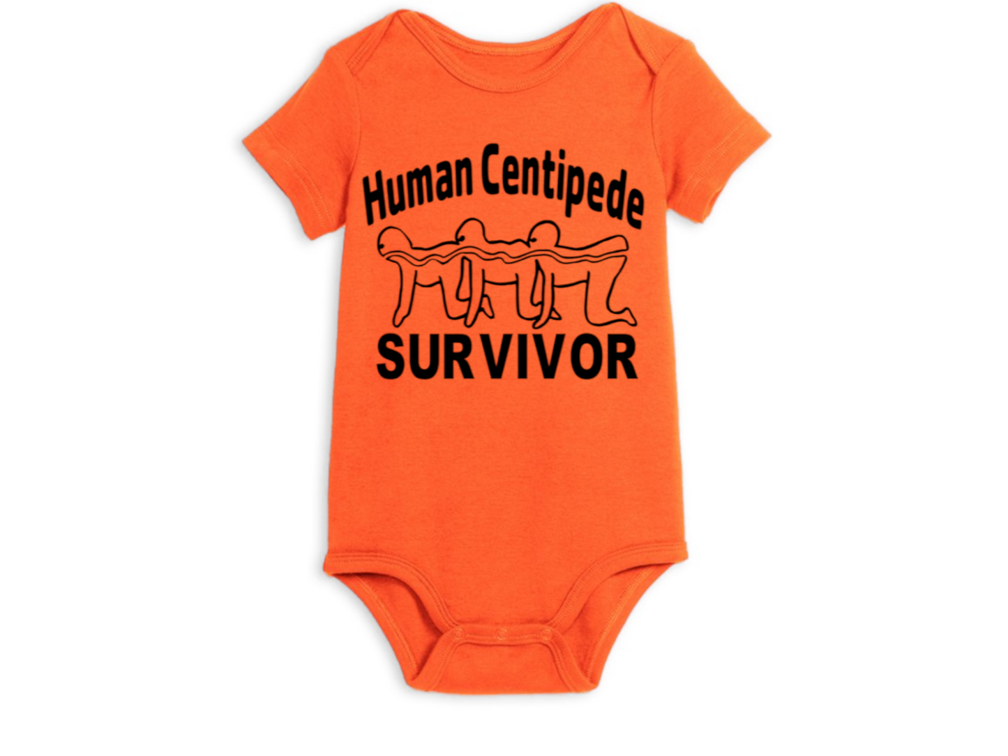 Human Centipede Survivor Childrens Bodysuit Newborn 24 Months Horror Halloween