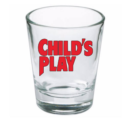 Chucky Child's Play Shot Glass Barware Horror Halloween Metaphysical