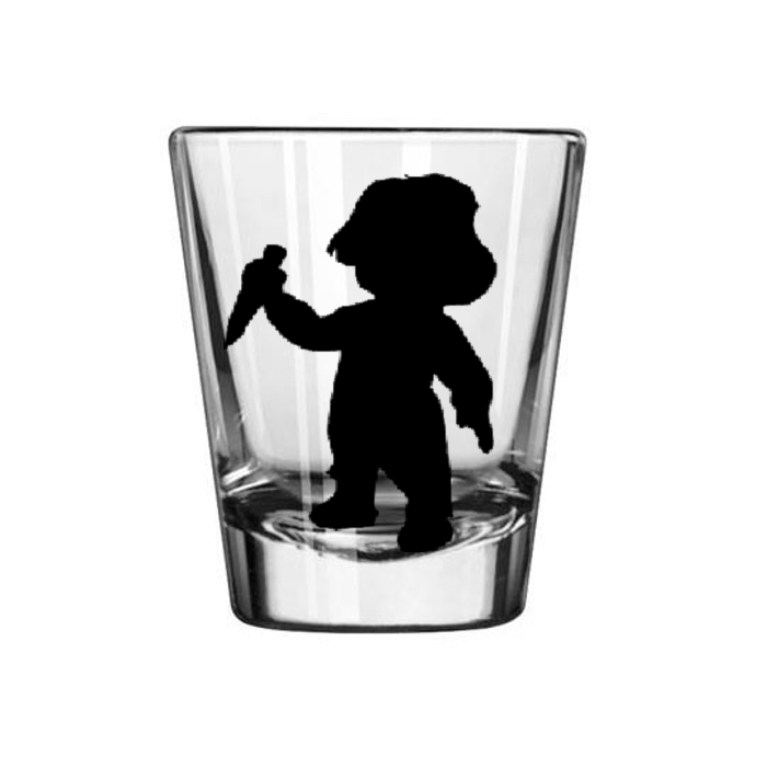 Chucky Child's Play Shot Glass Barware Horror Halloween Metaphysical