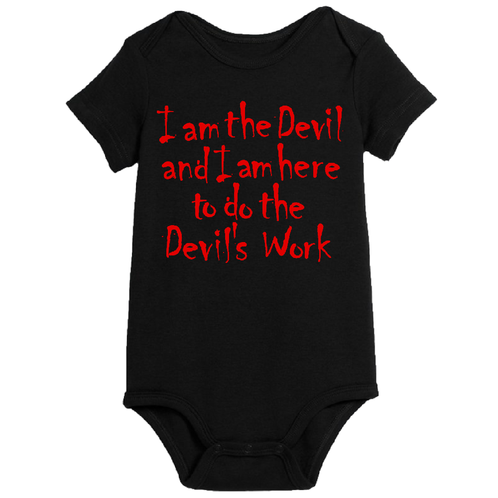 Otis Devils Work Devils Rejects Childrens Bodysuit Newborn 24 Months Horror Halloween