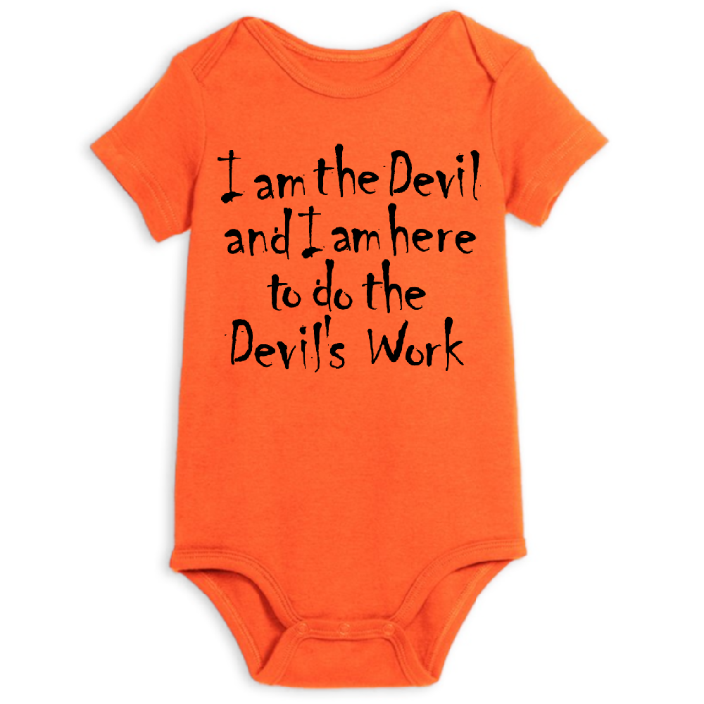 Otis Devils Work Devils Rejects Childrens Bodysuit Newborn 24 Months Horror Halloween
