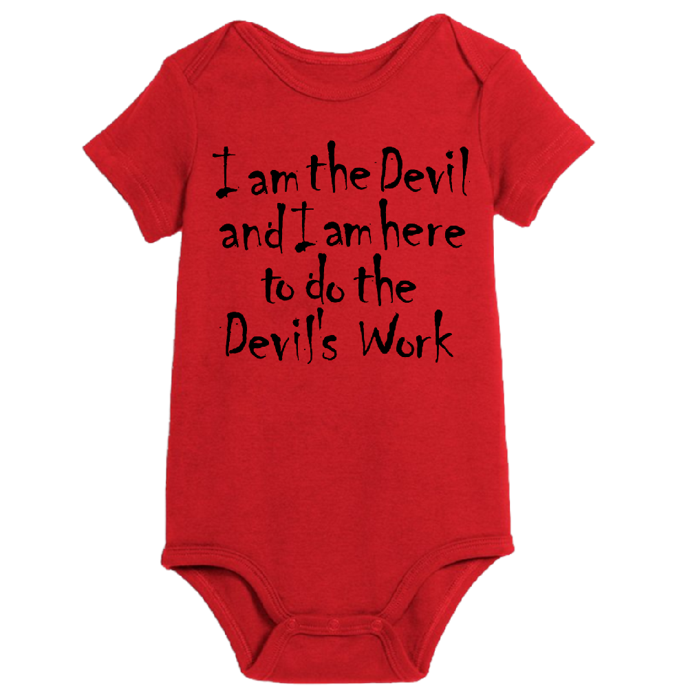 Otis Devils Work Devils Rejects Childrens Bodysuit Newborn 24 Months Horror Halloween