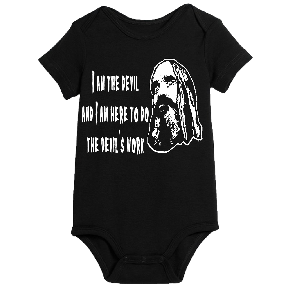 Otis Devils Work Devils Rejects Childrens Bodysuit Newborn 24 Months Horror Halloween