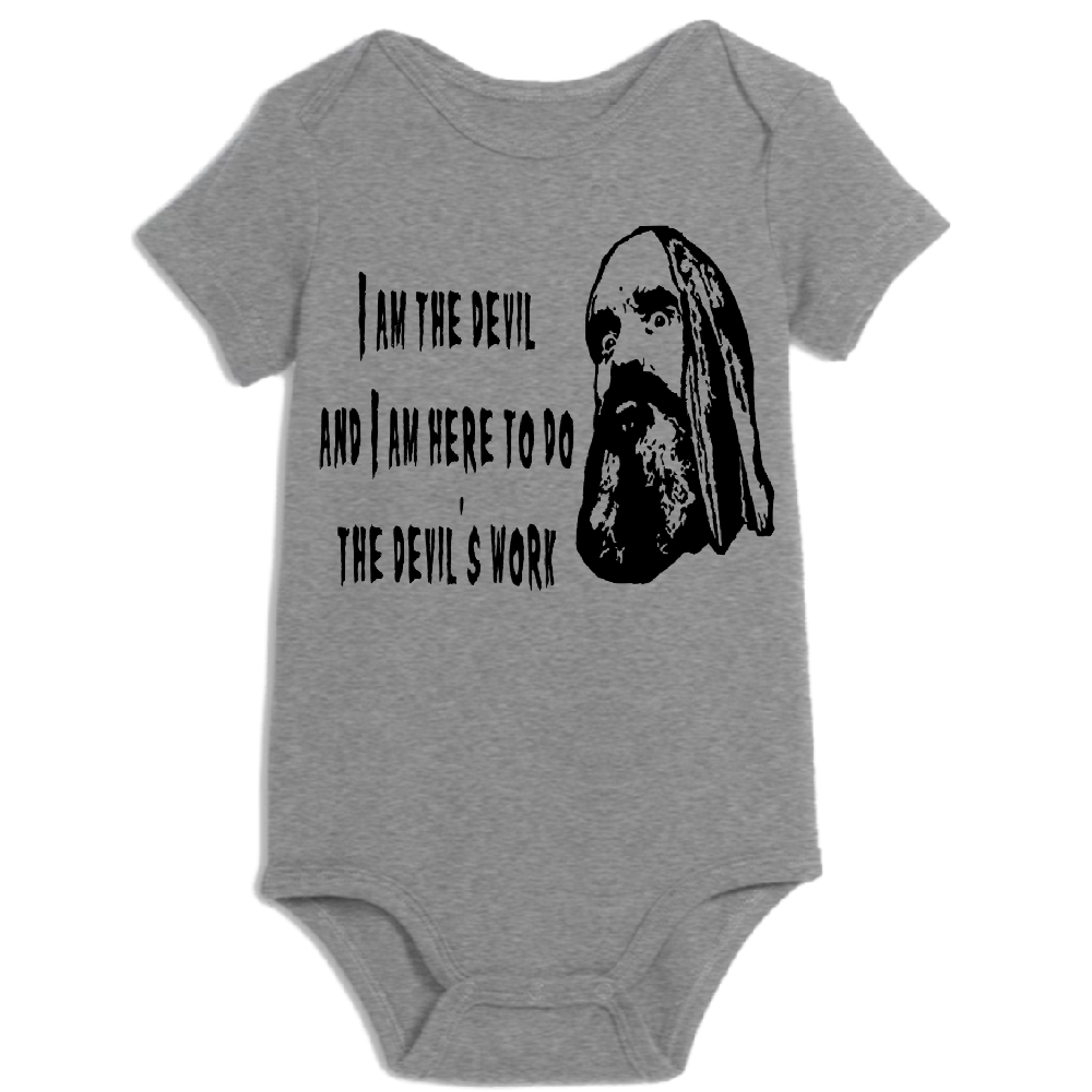 Otis Devils Work Devils Rejects Childrens Bodysuit Newborn 24 Months Horror Halloween