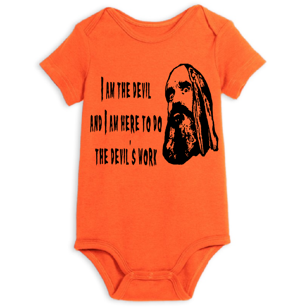 Otis Devils Work Devils Rejects Childrens Bodysuit Newborn 24 Months Horror Halloween