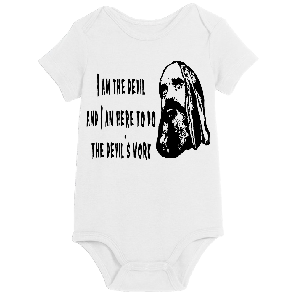 Otis Devils Work Devils Rejects Childrens Bodysuit Newborn 24 Months Horror Halloween