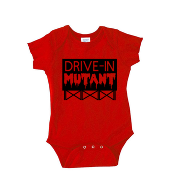 Drive in Mutant Joe Bob Briggs Childrens Bodysuit Newborn 24 Months Horror Halloween