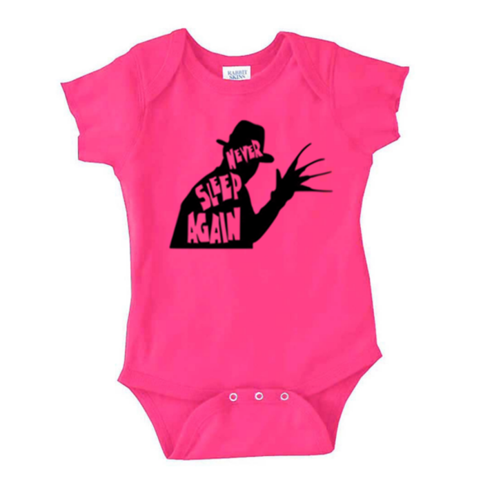 Freddy Krueger Nightmare Elm Street Childrens Bodysuit Newborn 24 Months Horror Halloween