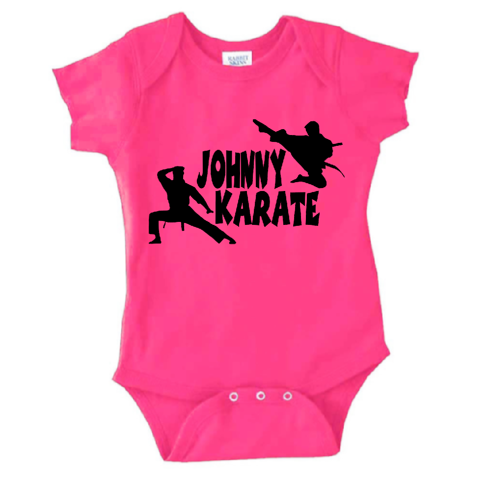 Parks Rec Johnny Karate Childrens Bodysuit Newborn 24 Months Horror Halloween