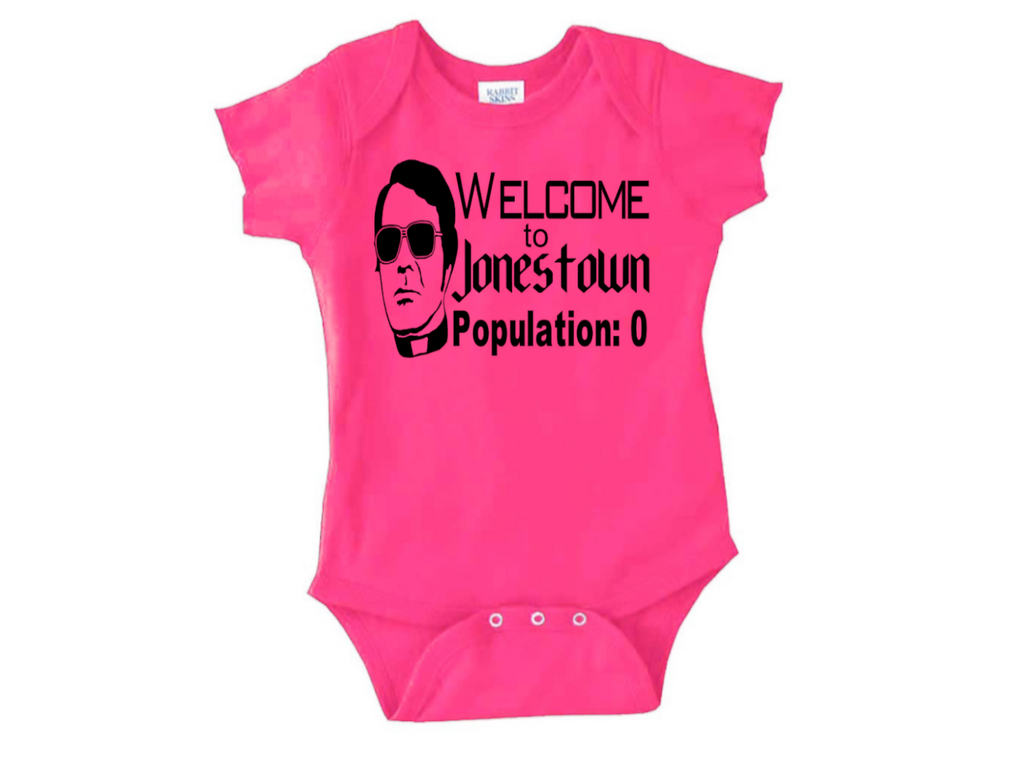 Jonestown Jim Jones True Crime Childrens Bodysuit Newborn 24 Months Horror Halloween