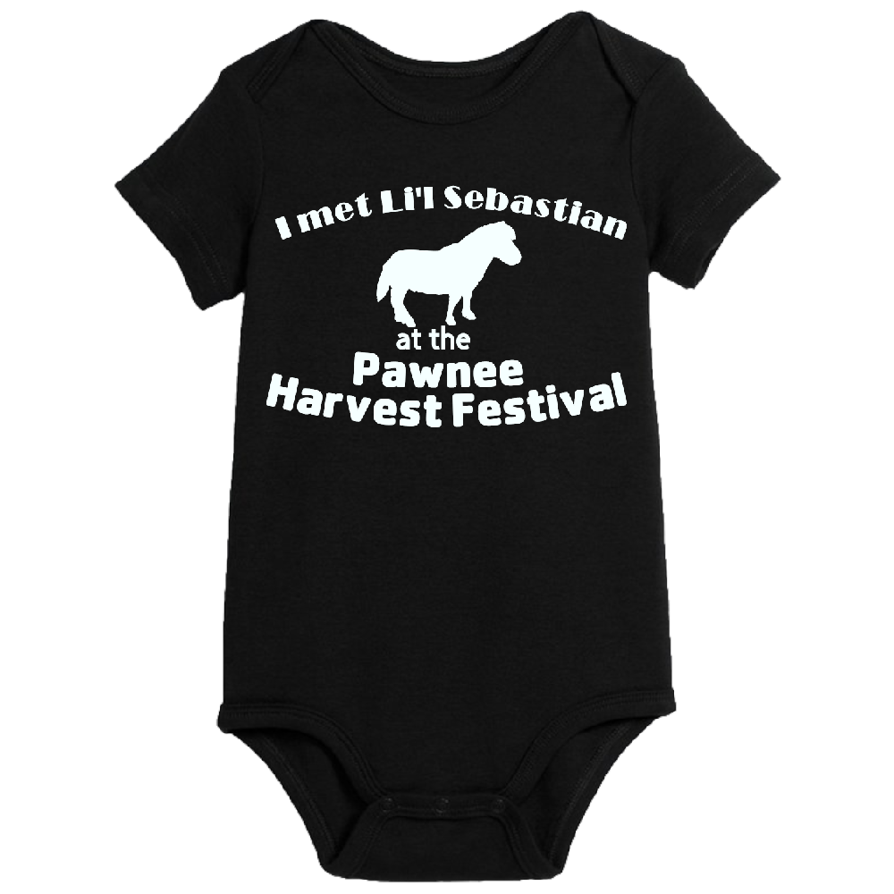 Parks Rec Pawnee Lil Sebastion Childrens Bodysuit Newborn 24 Months Horror Halloween