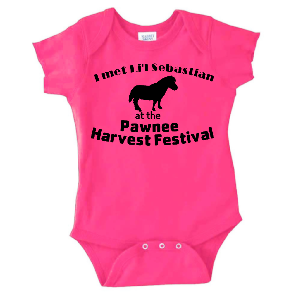 Parks Rec Pawnee Lil Sebastion Childrens Bodysuit Newborn 24 Months Horror Halloween