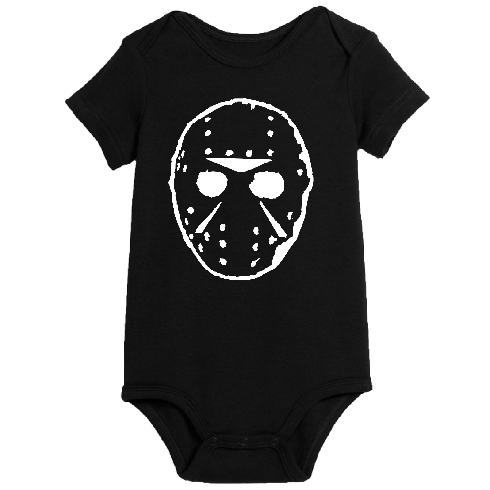 Jason Vorhees Friday the 13th Childrens Bodysuit Newborn 24 Months Horror Halloween