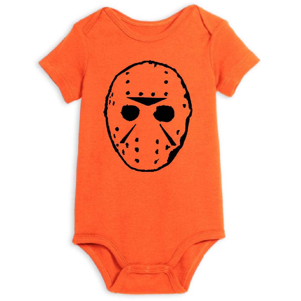 Jason Vorhees Friday the 13th Childrens Bodysuit Newborn 24 Months Horror Halloween