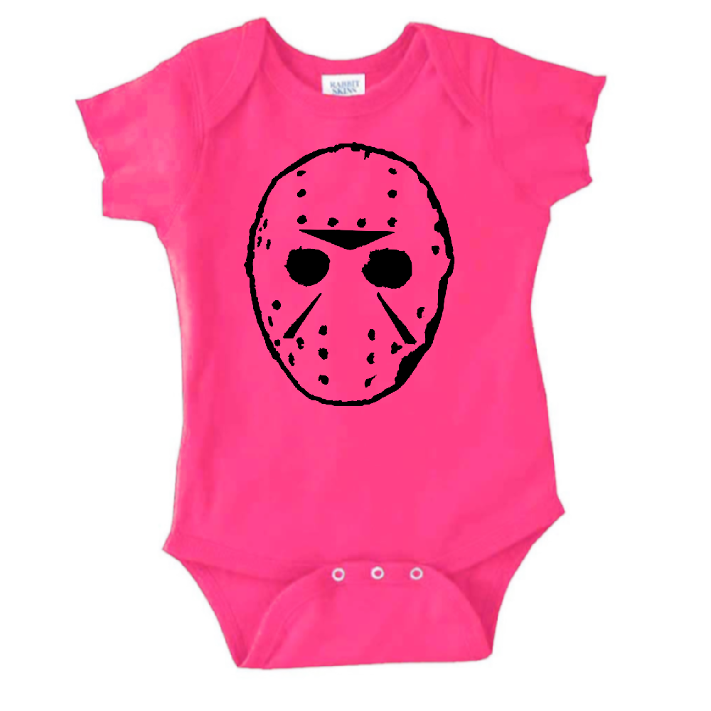 Jason Vorhees Friday the 13th Childrens Bodysuit Newborn 24 Months Horror Halloween