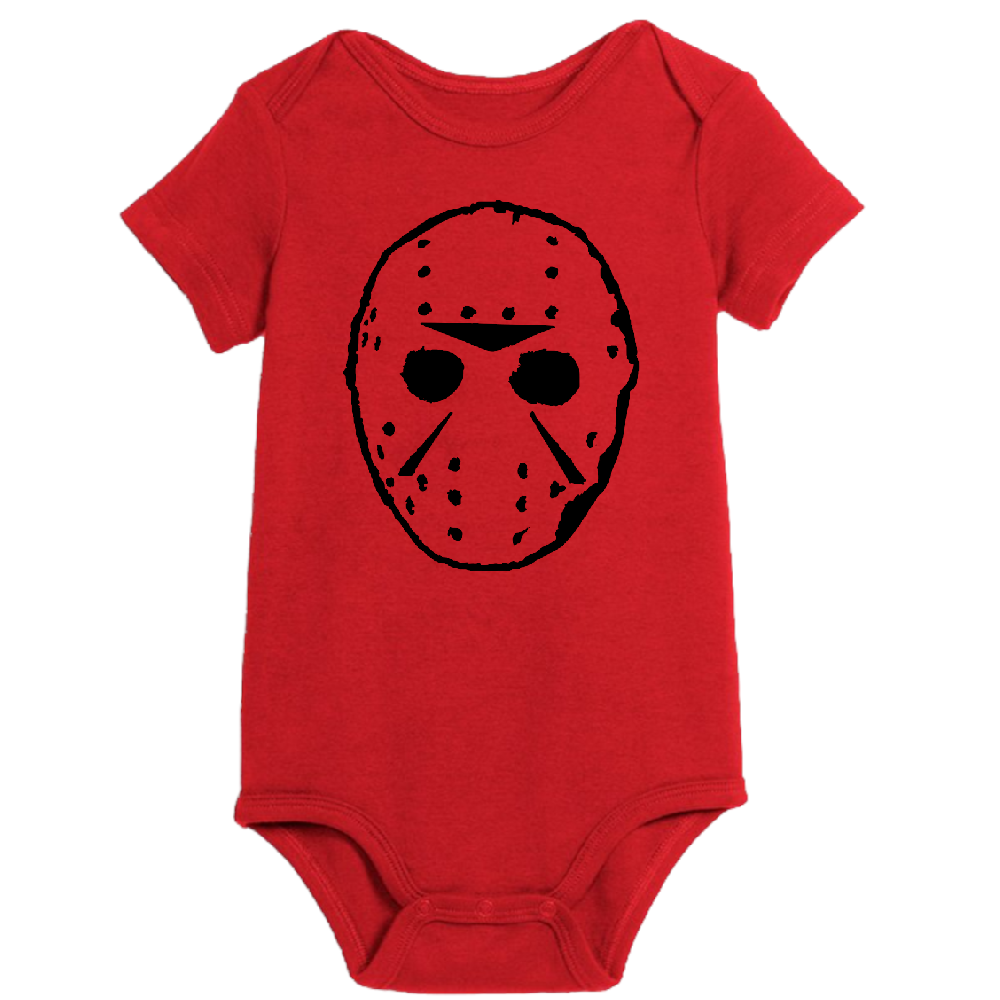 Jason Vorhees Friday the 13th Childrens Bodysuit Newborn 24 Months Horror Halloween