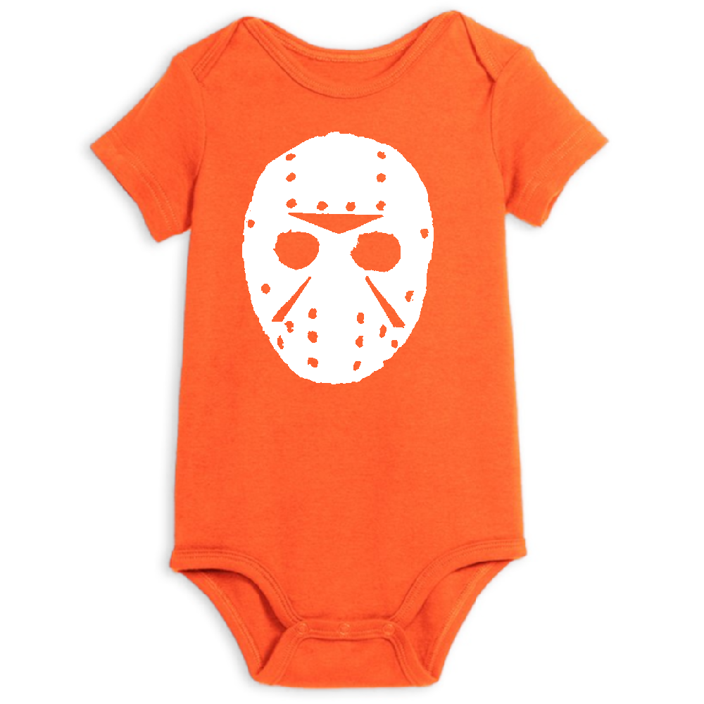 Jason Vorhees Friday the 13th Childrens Bodysuit Newborn 24 Months Horror Halloween