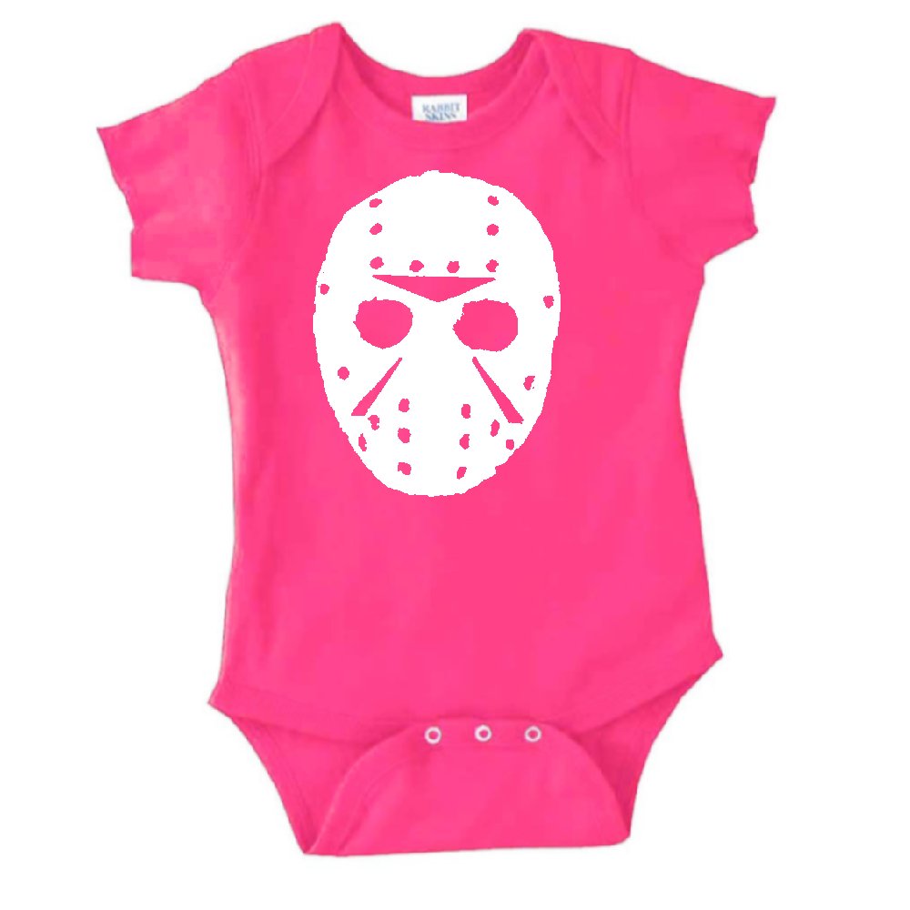 Jason Vorhees Friday the 13th Childrens Bodysuit Newborn 24 Months Horror Halloween