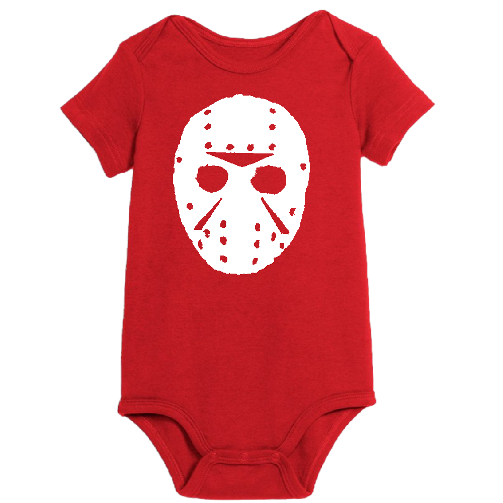 Jason Vorhees Friday the 13th Childrens Bodysuit Newborn 24 Months Horror Halloween