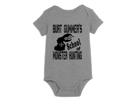 Burt Gummer Tremors Childrens Bodysuit Newborn - 24 Months Horror Halloween Metaphysical