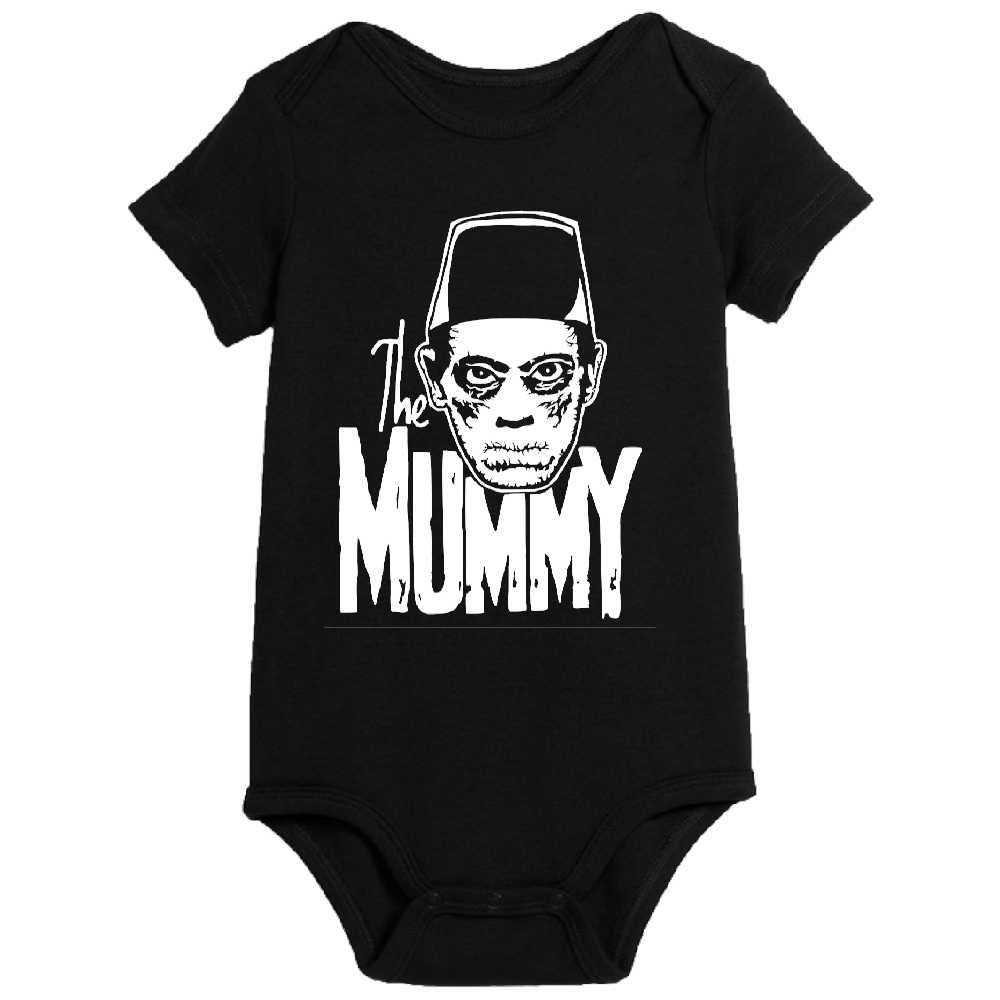 The Mummy Universal Monsters Childrens Bodysuit Newborn 24 Months Horror Halloween