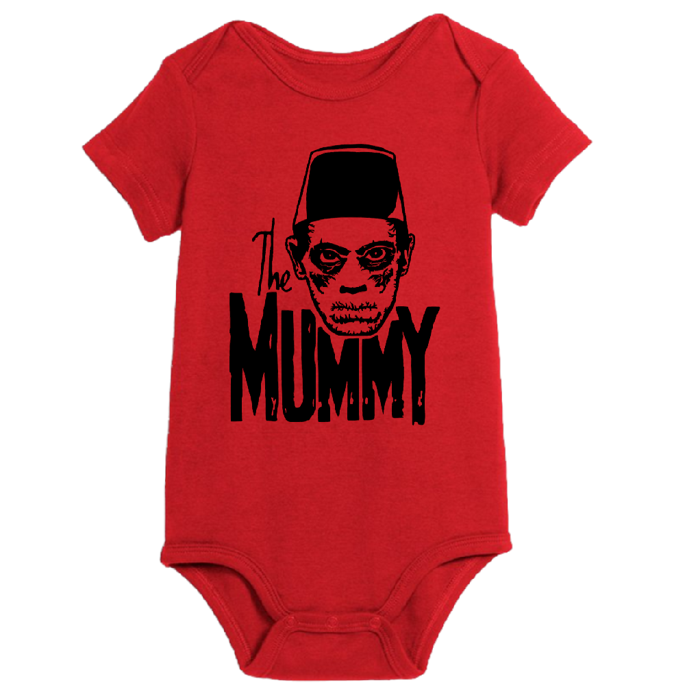 The Mummy Universal Monsters Childrens Bodysuit Newborn 24 Months Horror Halloween