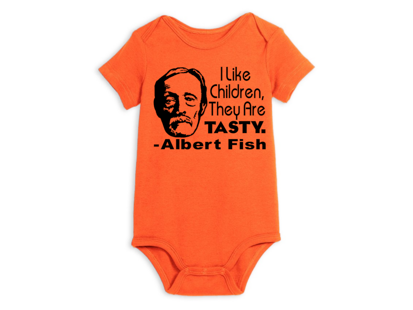 Albert Fish Children Tasty True Crime Childrens Bodysuit Newborn 24 Months Horror Halloween
