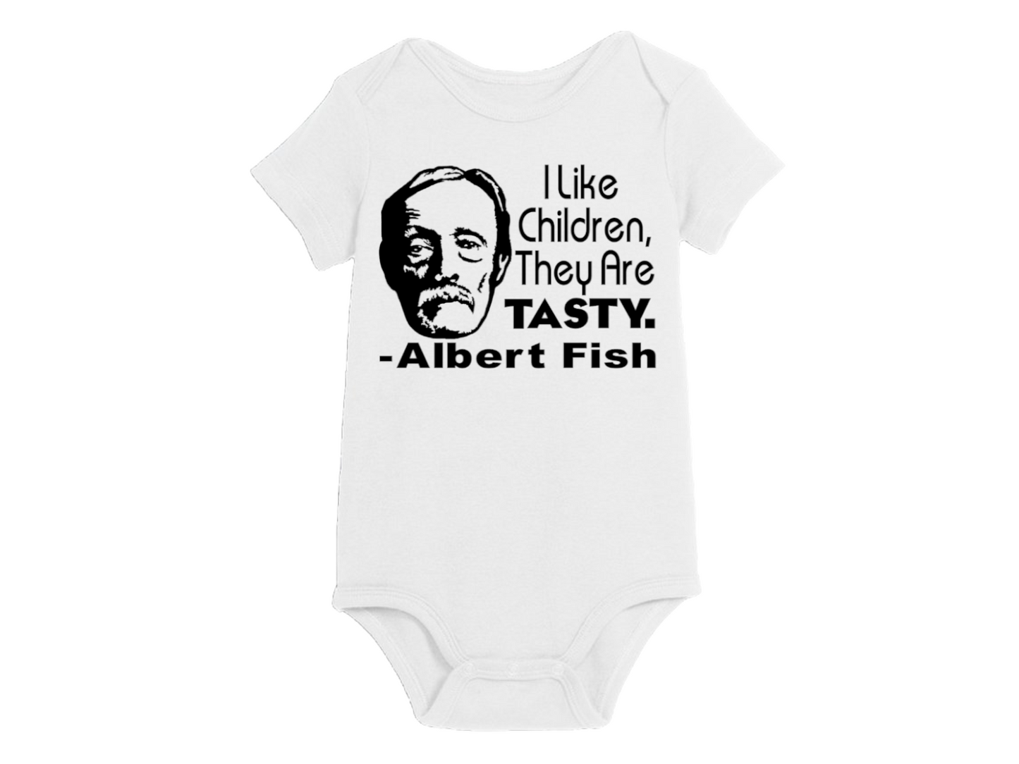 Albert Fish Children Tasty True Crime Childrens Bodysuit Newborn 24 Months Horror Halloween