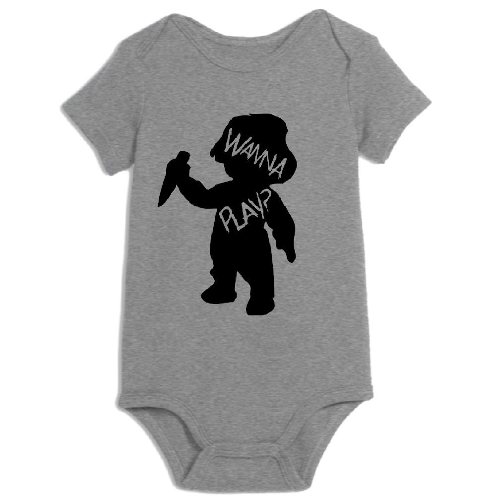 Chucky Child's Play Childrens Bodysuit Newborn 24 Months Horror Halloween