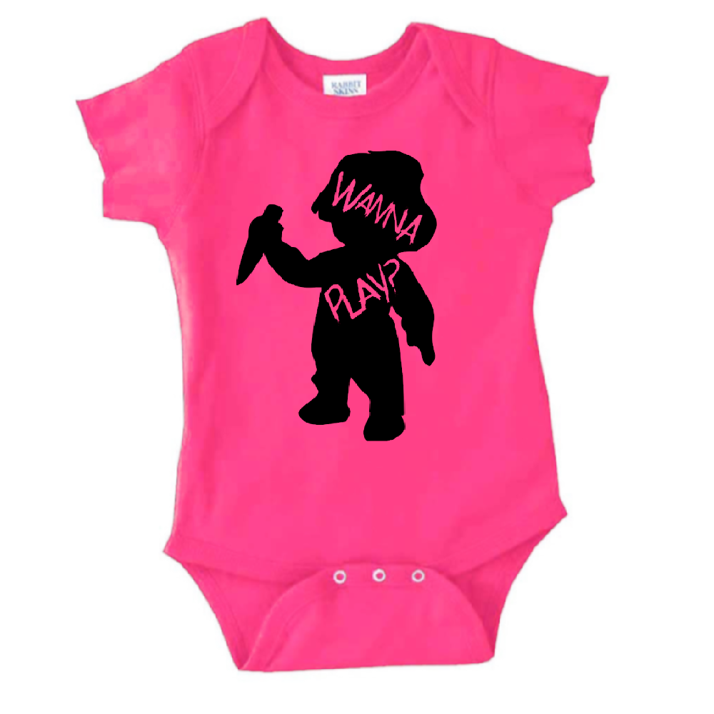 Chucky Child's Play Childrens Bodysuit Newborn 24 Months Horror Halloween