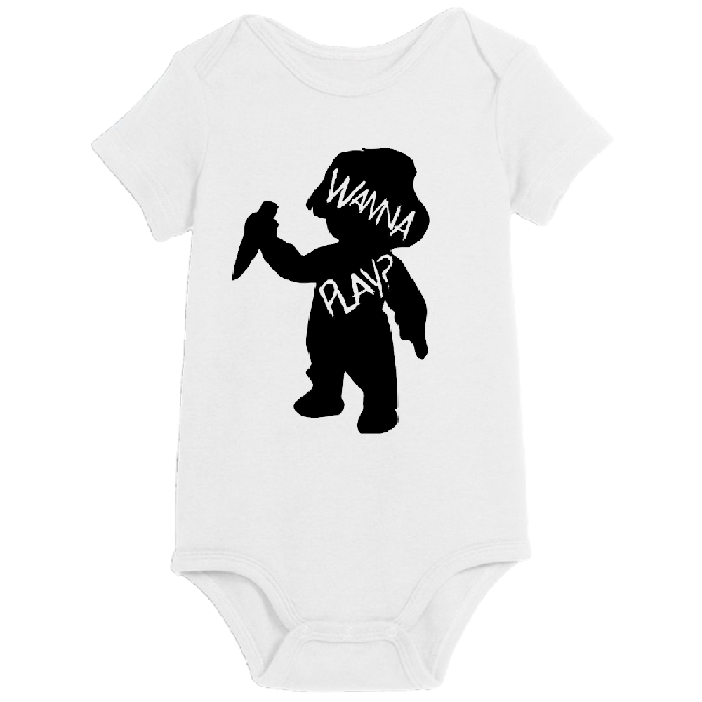 Chucky Child's Play Childrens Bodysuit Newborn 24 Months Horror Halloween