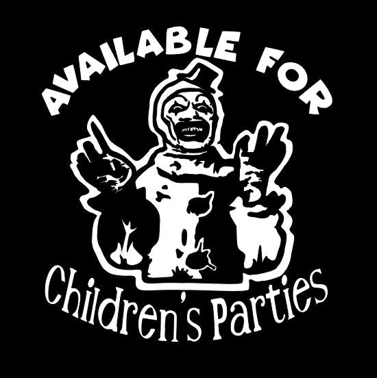Art the Clown Terrifier Vinyl Decal Sticker Halloween Horror Metaphysical