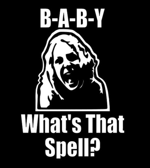 Baby House of 1000 Corpses Vinyl Decal Sticker Halloween Horror Metaphysical