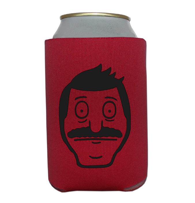 Bob Bob's Burgers Koozie Can Cooler Holder Horror True Crime