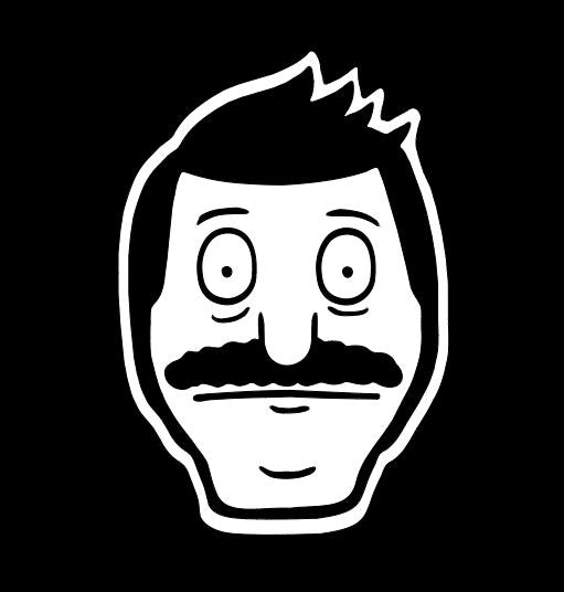 Bob Bob's Burgers Vinyl Decal Sticker Halloween Horror